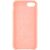 Чехол для iPhone InterStep для iPhone 8 IS SOFT-T METAL ADV розовый